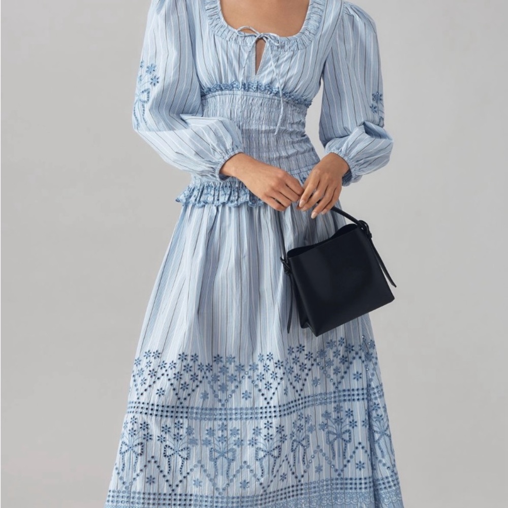 Damson Madder Nola Midi dress - Picture 2 of 3